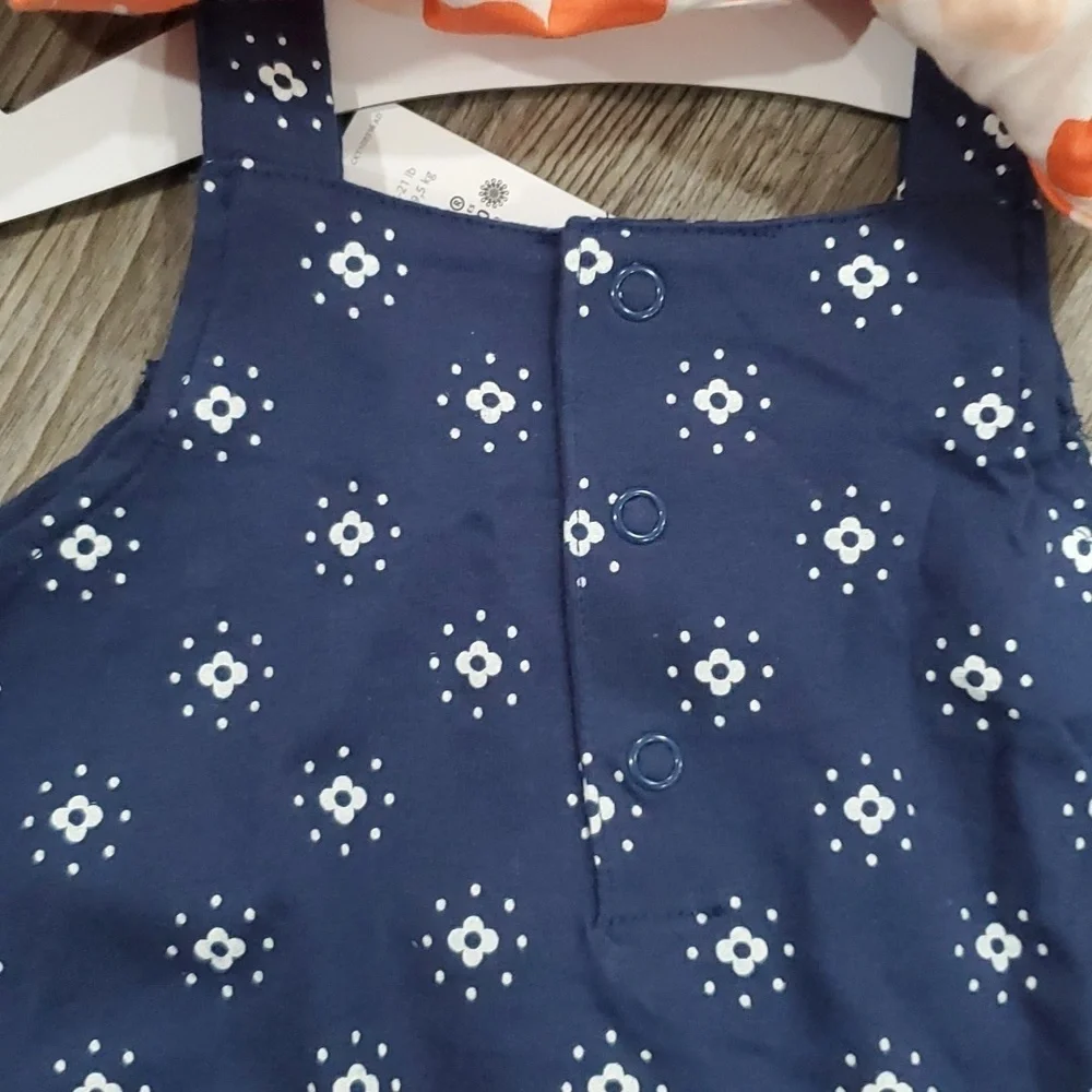 Carter's Flower One Piece & Dress Set of 2